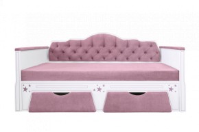 Кровать "Фея" с двумя ящиками (800*1800) *без наклеек в Североуральске - severouralsk.ok-mebel.com | фото