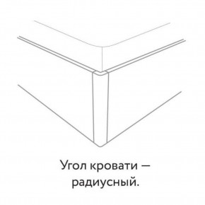 Кровать "СА-25" Александрия БЕЗ основания (МДФ/ткань) 1200х2000 в Североуральске - severouralsk.ok-mebel.com | фото 3