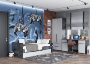 Кровать с 2 ящиками "Лео" 800х2000 в Североуральске - severouralsk.ok-mebel.com | фото 3