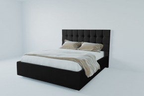 Кровать Венеция с ПМ 1200 (экокожа кольт ч) в Североуральске - severouralsk.ok-mebel.com | фото 2