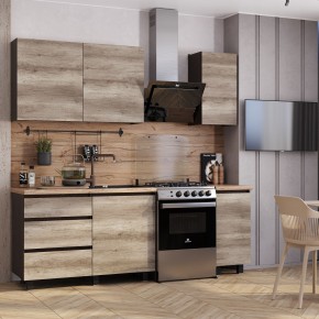 Кухня Энигма 1.6 м (венге/дуб каньон) в Североуральске - severouralsk.ok-mebel.com | фото