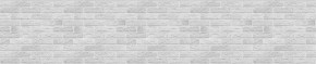 Кухонный фартук 610х3000х1,5 (композит) КМ Кирпич серый в Североуральске - severouralsk.ok-mebel.com | фото 1