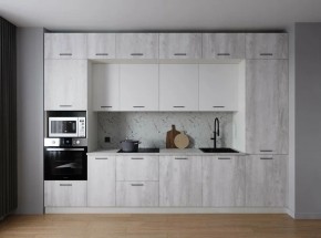 Кухонный гарнитур Бланка 3400 (Стол. 38мм) в Североуральске - severouralsk.ok-mebel.com | фото