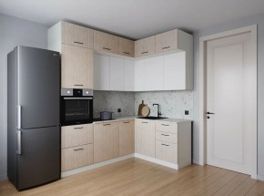 Кухонный гарнитур Демо 2200*1700 (Стол. 38мм) в Североуральске - severouralsk.ok-mebel.com | фото