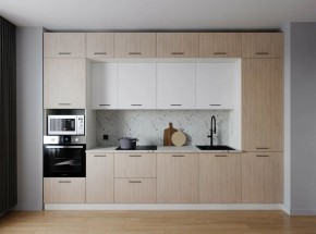 Кухонный гарнитур Демо 3400 (Стол. 38мм) в Североуральске - severouralsk.ok-mebel.com | фото