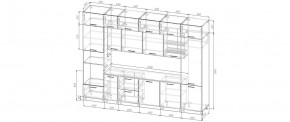 Кухонный гарнитур Крафт 3400 (Стол. 38мм) в Североуральске - severouralsk.ok-mebel.com | фото 2