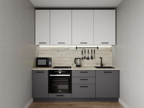 Кухонный гарнитур Меренга 2200 h950 (Стол. 26мм) в Североуральске - severouralsk.ok-mebel.com | фото