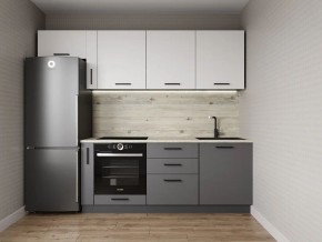 Кухонный гарнитур Меренга 2550 (Стол. 38мм) в Североуральске - severouralsk.ok-mebel.com | фото