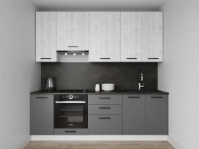 Кухонный гарнитур Санторини 2400 h950 (Стол. 38мм) в Североуральске - severouralsk.ok-mebel.com | фото