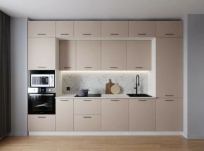 Кухонный гарнитур Шампань 3400 (Стол. 26мм) в Североуральске - severouralsk.ok-mebel.com | фото