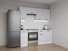 Кухонный гарнитур Смоки 2000 (Стол. 38 мм) в Североуральске - severouralsk.ok-mebel.com | фото