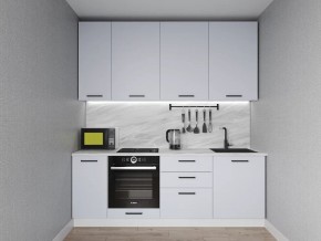 Кухонный гарнитур Смоки 2200 h950 (Стол. 38 мм) в Североуральске - severouralsk.ok-mebel.com | фото