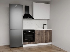 Кухонный гарнитур Старое Дерево 1600 h950 (Стол. 26мм) в Североуральске - severouralsk.ok-mebel.com | фото