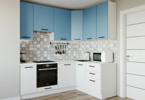 Кухонный гарнитур угловой Капри 2200х1600 h950 (Стол. 38мм) в Североуральске - severouralsk.ok-mebel.com | фото
