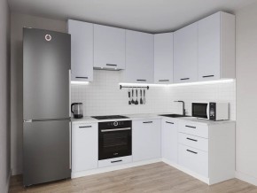 Кухонный гарнитур угловой Смоки 2200*1600 h950 (Стол. 26мм) в Североуральске - severouralsk.ok-mebel.com | фото