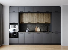 Кухонный гарнитур Умбра 3400 (Стол. 38мм) в Североуральске - severouralsk.ok-mebel.com | фото