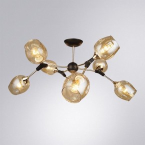 Люстра на штанге Arte Lamp Seppia A4211PL-8BK в Североуральске - severouralsk.ok-mebel.com | фото 2