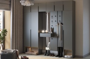 МЕБЕЛЬСОН К32 Прихожая (графит) в Североуральске - severouralsk.ok-mebel.com | фото