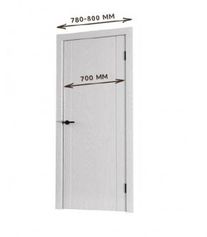 Межкомнатная дверь Bolivar Каньон браун (комплект) 700 в Североуральске - severouralsk.ok-mebel.com | фото