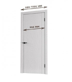 Межкомнатная дверь Bolivar Каньон браун (комплект) 900 в Североуральске - severouralsk.ok-mebel.com | фото