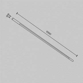 Модульный светильник Maytoni Basis C100CL-L1000-24W3-6K-BS в Североуральске - severouralsk.ok-mebel.com | фото 6