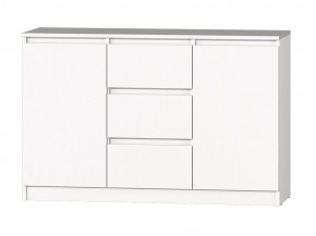 МС "Хилтон" Комод №4 1200 (белый текстурный) в Североуральске - severouralsk.ok-mebel.com | фото 2