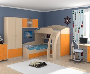 Набор для детской Соня 1-2-3 (800*1900) в Североуральске - severouralsk.ok-mebel.com | фото 2