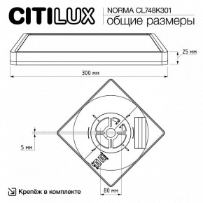 Накладной светильник Citilux Norma CL748K301 в Североуральске - severouralsk.ok-mebel.com | фото 11