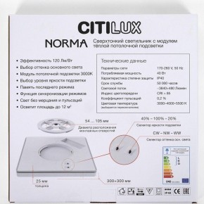 Накладной светильник Citilux Norma CL748K301 в Североуральске - severouralsk.ok-mebel.com | фото 8