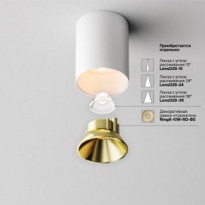 Накладной светильник Maytoni Alfa LED C064CL-8W2.7K-RD-WB в Североуральске - severouralsk.ok-mebel.com | фото 3