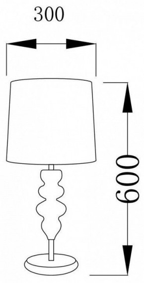 Настольная лампа декоративная Lucia Tucci Bristol 8 BRISTOL T897.1 в Североуральске - severouralsk.ok-mebel.com | фото 3