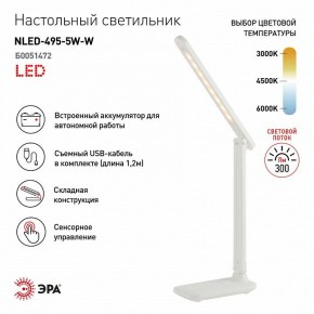 Настольная лампа офисная Эра NLED-495 Б0051472 в Североуральске - severouralsk.ok-mebel.com | фото