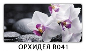 Обеденный раздвижной стол Бриз с фотопечатью Орхидея R041 в Североуральске - severouralsk.ok-mebel.com | фото 2