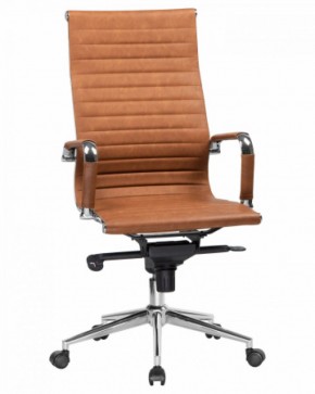 Офисное кресло для руководителей DOBRIN CLARK LMR-101F светло-коричневый №321 в Североуральске - severouralsk.ok-mebel.com | фото 1