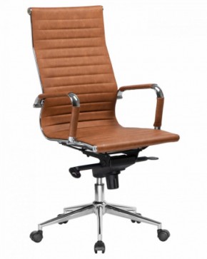 Офисное кресло для руководителей DOBRIN CLARK LMR-101F светло-коричневый №321 в Североуральске - severouralsk.ok-mebel.com | фото 2