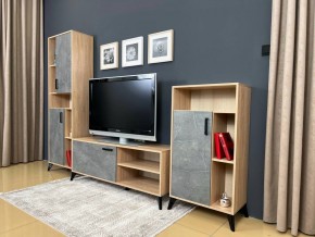 ОСКАР TRIO Гостиная (дуб золотой/каспий темный) в Североуральске - severouralsk.ok-mebel.com | фото 3