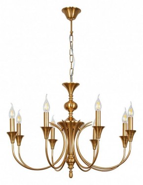 Подвесная люстра Arte Lamp Collinetta A4094LM-8PB в Североуральске - severouralsk.ok-mebel.com | фото 2