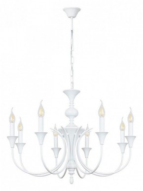 Подвесная люстра Arte Lamp Collinetta A4094LM-8WH в Североуральске - severouralsk.ok-mebel.com | фото 2