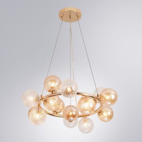 Подвесная люстра Arte Lamp Etereo A5261LM-15GO в Североуральске - severouralsk.ok-mebel.com | фото 3