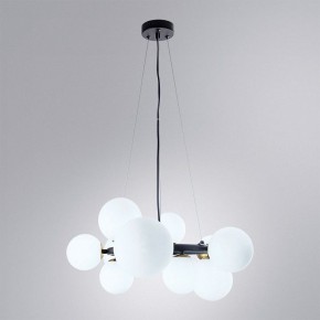 Подвесная люстра Arte Lamp Gemini A2243SP-10BK в Североуральске - severouralsk.ok-mebel.com | фото 3