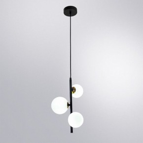Подвесная люстра Arte Lamp Gemini A2243SP-3BK в Североуральске - severouralsk.ok-mebel.com | фото 3