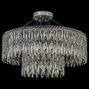 Подвесная люстра Arti Lampadari Ovindoli Nickel Ovindoli L 1.5.80+40.100 N в Североуральске - severouralsk.ok-mebel.com | фото 3