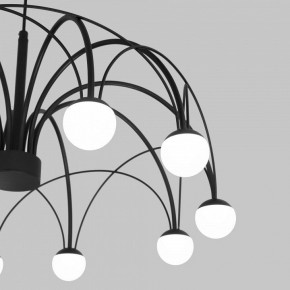 Подвесная люстра Eurosvet Ragno 90034/10 LED черный в Североуральске - severouralsk.ok-mebel.com | фото 6