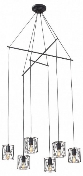 Подвесная люстра Vitaluce V3028 V3028-1/6S в Североуральске - severouralsk.ok-mebel.com | фото