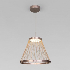 Подвесной светильник Eurosvet Cesta 40016/1 LED коричневый в Североуральске - severouralsk.ok-mebel.com | фото 2