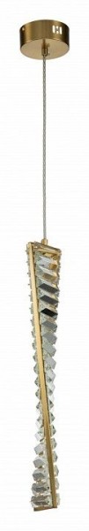 Подвесной светильник Indigo Frizzante 12015/1P Brass в Североуральске - severouralsk.ok-mebel.com | фото 2