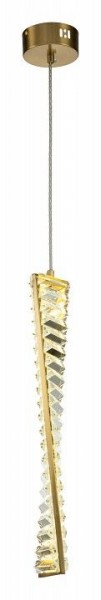 Подвесной светильник Indigo Frizzante 12015/1P Brass в Североуральске - severouralsk.ok-mebel.com | фото 3