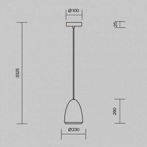 Подвесной светильник Maytoni Pilastro MOD430PL-01CM в Североуральске - severouralsk.ok-mebel.com | фото 5