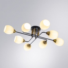 Потолочная люстра Arte Lamp Andrea A8141PL-8BK в Североуральске - severouralsk.ok-mebel.com | фото 2