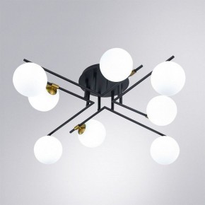 Потолочная люстра Arte Lamp Gemini A2243PL-8BK в Североуральске - severouralsk.ok-mebel.com | фото 2